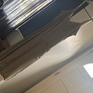 Love Tree Olive-Taupe Maxi Dress